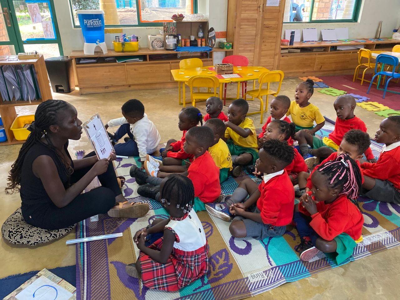 Students learning at Clarke Junior School